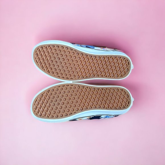 Vans Tropical Hawaiian Floral Sneakers | Women’s 6.5 | Low Top - Picture 5 of 7